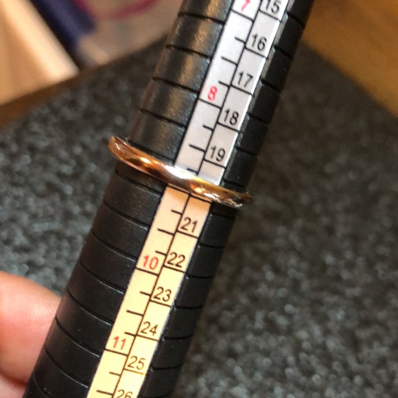 Sterling Silver Cubic Zirconia Baguettes Ring - Picture 5 of 11